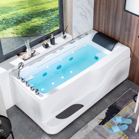 Baignoires Spa Modernes pour Adultes en Promotion – Jacuzzi Portable en Acrylique avec Grands Jets de Massage pour une Détente Optimale