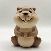Figurine 3D personnalisée en PVC, boîte mystère, jouet, personnage de designer, figurine d'action animale, OEM, vente en gros, poupée d'art en vinyle de collection