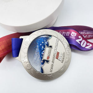 Nouvelles inventions Médaille de jeu de gymnastique sur vélo personnalisée Souvenir Médaille en métal avec ruban E-Sport - Product Image 3