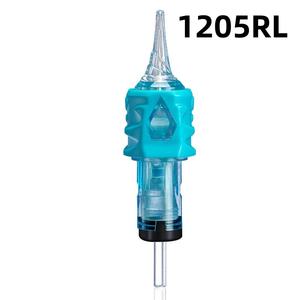 タトゥー針カートリッジ使い捨て316ステンレス鋼20ピース/箱1205RLシリコンカバー付きオリジナルメーカー - Product Image 2