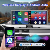 Lecteur DVD de voiture universel avec écran tactile multimédia audio GPS intégré Ultra HD de 11,26 pouces, CarPlay sans fil