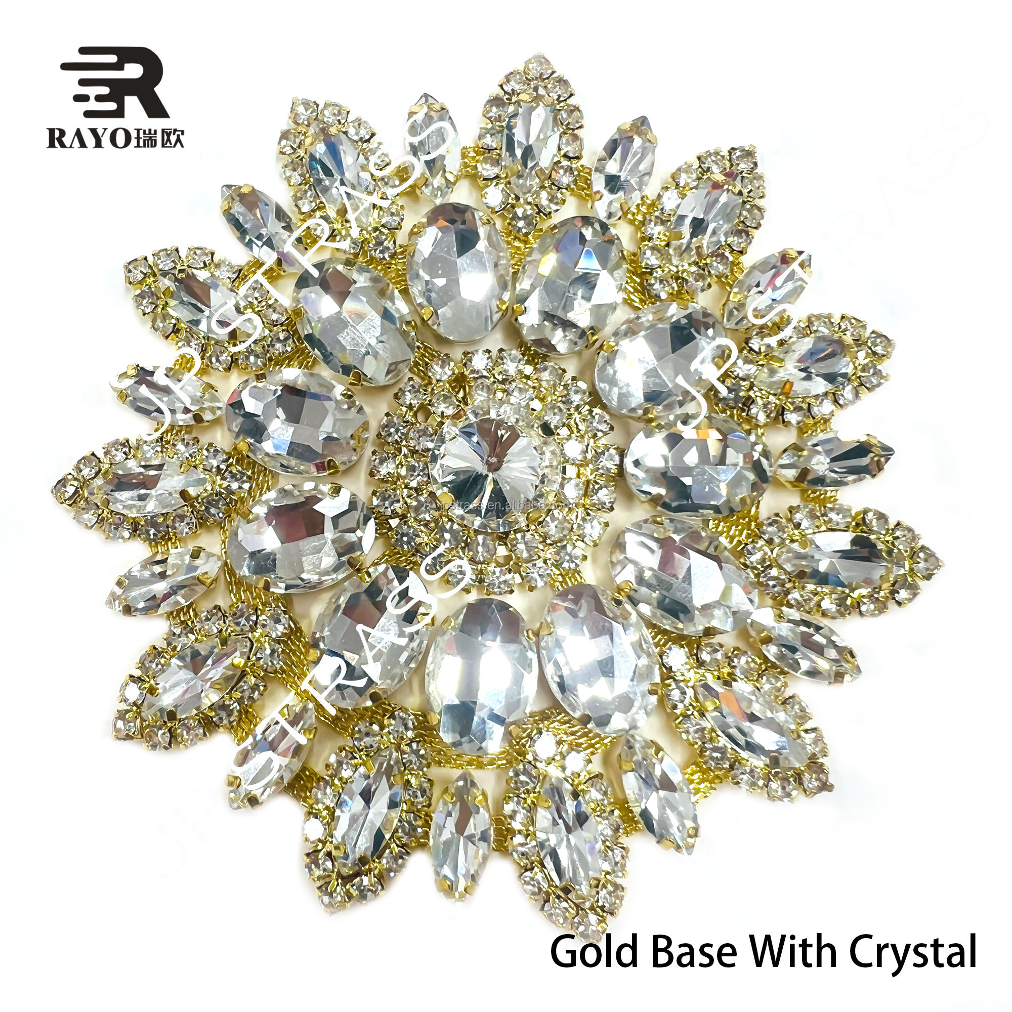 cristal de base en or