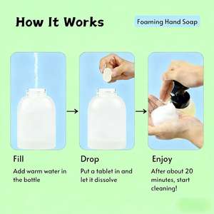 Tablet sabun berbusa Formula lembut pembersih kuat kaya busa standar kualitas tinggi - Product Image 4