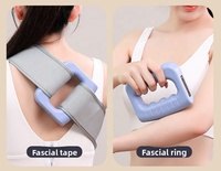 Nouveauté 2026 : Anneaux de massage fascia portables électriques pour relaxation musculaire, amincissement, soulagement de la douleur, yoga, pilates, gym et fitness