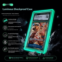 Étui de protection fluorescent en silicone luminescent pour cartes TCG, idéal pour collectionneurs adultes, vente en gros