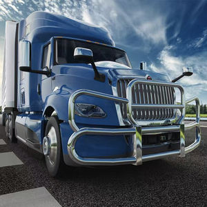 304 acier inoxydable américain semi camion pare-chocs à benne basculante camion robuste pare-chocs camion pare-chocs acier pour International Prostar 2008-20 - Product Image 6