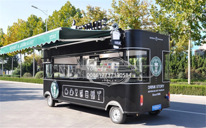 Chariot de nourriture rapide en acier inoxydable OEM camion de nourriture mobile électrique fourgonnette chariots de vente de restauration aux normes américaines - Product Image 5