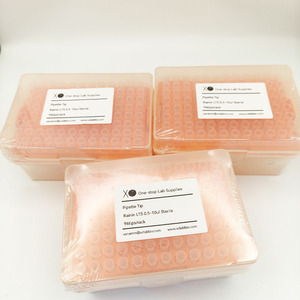 Puntas de Pipeta de Plástico Estériles Rainin LTS 0.5-10ul sin Filtro, 96 Puntas/Estuche, Venta al Por Mayor para Laboratorios - Product Image 1