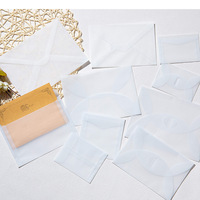 Cartes de visite Huicai en vélin blanc, papier sulfurisé transparent personnalisé pour cartes de vœux et invitations