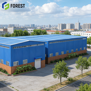 อาคารโรงงานโครงสร้างเหล็กสำเร็จรูป ระบบโครงสร้างเหล็กแผงยาว พร้อมฉนวนกันความร้อน สำหรับใช้ในอพาร์ทเมนต์และโรงพยาบาล - Product Image 1