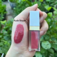 Lipstik Set Matte cair 30 warna, Lipstik Set Lip Gloss Label pribadi warna Nude tahan air dengan Logo Anda
