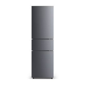 Refrigerador de Belleza con Congelador Inferior de 223L, Vidrio con Descongelación Automática y Enfriamiento por Aire, Apto para Uso Doméstico y Comercial, de Tres Puertas - Product Image 1
