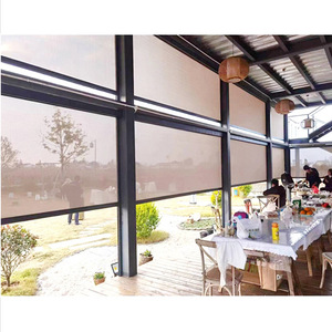 Stores extérieurs électriques avec télécommande, batterie intégrée, protection UV pour balcon et terrasse - Product Image 1