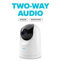 Caméra de sécurité WiFi PTZ intérieure SIXWGH 4MP, caméra IP, vision nocturne, audio bidirectionnel, caméra CCTV réseau, visualisation à distance sur le cloud pour la maison