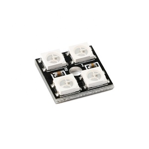 WS2812モジュール5050 RGB 4x4x8x8 16x16 4/16/25 <span class=keywords><strong>LED</strong></span>マトリックス内蔵フルカラー運転カラーランプ<span class=keywords><strong>Arduino</strong></span>用 - Product Image 2
