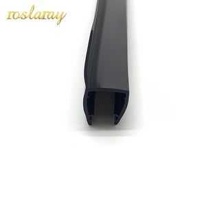 Dải Niêm Phong Phòng Tắm Bằng Nhựa PVC Hình Chữ H Màu Đen Dải Niêm Phong Cửa Kính Chống Nước - Product Image 5