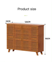 Armoire à chaussures respirante multicouche en bois de haute qualité pour l'intérieur en Offre Spéciale, personnalisable