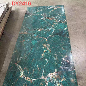 Hot Selling PVC Marble <strong>Sheet</strong> Wall Panels 1220*2440mm UV Board <strong>Plastic</strong> Composite <strong>Cladding</strong> for Interior Custom Cutting Service - Product Image 2