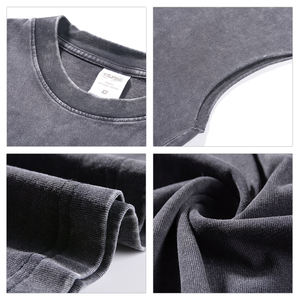 Gilet vintage délavé à l'acide pour homme de haute qualité, 100 % coton, t-shirt sans manches décontracté surdimensionné personnalisé, motif uni, tissu tricoté - Product Image 6