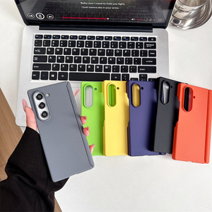 Funda Protectora Delgada con Textura de Arena Mate y Doble <span class=keywords><strong>Bisagra</strong></span> para Samsung Galaxy Z Fold7 - Product Image 1