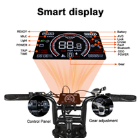 QMWHEE EU AU STOCK Vélo électrique professionnel à pneus gras S20 Pro pour adultes 250W Tout-terrain Ebike Aventure sur neige, sable et montagne