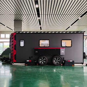 Caravane tout-terrain haut de gamme de 22 pieds avec salle de bain complète et lit îlot pour les couples nomades australiens en grand voyage - Product Image 1