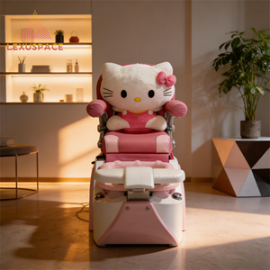 Chaise de pédicure <span class=keywords><strong>spa</strong></span> pour enfants 2026, design mignon de dessin animé, professionnelle, avec hydrojet, pour salon de beauté pour enfants - Product Image 5