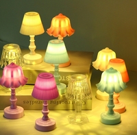 Lampe décorative simple à faire soi-même, petite lampe de table, mini pièce décorative, petite lampe de nuit, lampe de chevet mignonne, bourgeon de fleur