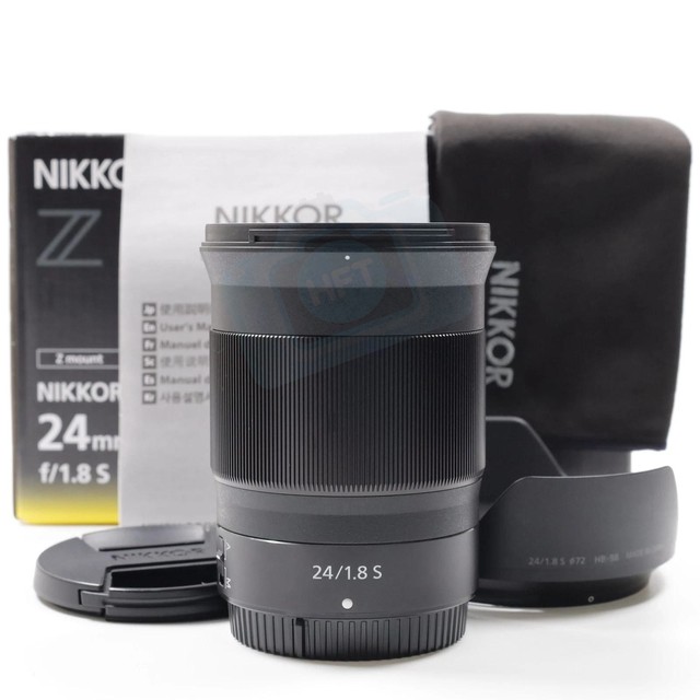 For F Mount Full-Frame 24mm F/1.8 Fixed Focus Wide-Angle Lens with Silicone Material