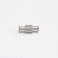 Seringue ou connexion de distribution utiliser laiton revêtu de nickel métal femelle à femelle connecteur Luer Lock raccords Luer mâles