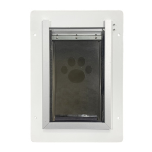 Porte pour animaux de compagnie de taille moyenne pour mur, prix d'usine, porte pour <span class=keywords><strong>chien</strong></span>, porte pour chat avec système de verrouillage et de rabat magnétique - Product Image 4
