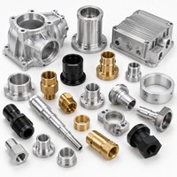 HYM 316 Baja Tahan Karat & Paduan Aluminium 5-Axis Brake Caliper Die Casting Berlapis Bubuk Layanan OEM/ODM