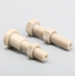 PEEK hạt hình lục giác PEEK hạt nhựa và bu lông chống ăn mòn kháng hóa chất chịu nhiệt độ cao - Product Image 3