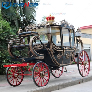Carruaje Real Clásico de Lujo Blanco Personalizado Zhenda con Aire Acondicionado, Carruaje Eléctrico Europeo para Turismo, Henan - Product Image 5
