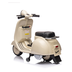 Licencia VESPA 150 VL1T 12V niños bicicleta eléctrica paseo en juguetes niños <span class=keywords><strong>moto</strong></span> eléctrica motocicleta eléctrica para niños - Product Image 4