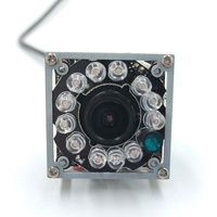 Módulo de Cámara IP de 4.0MP y 0.001Lux, Visión Nocturna con 12 LEDs IR, Lente de 2.8mm, 120 Grados, Opcional con Micrófono y Altavoz, Compatible con POE