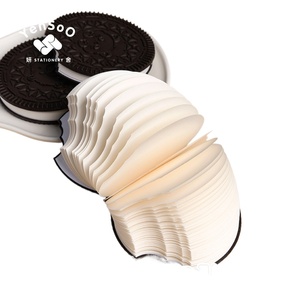 Dễ thương đậu máy tính xách tay Biscuit thiết kế cao su Bìa Mini 70 tờ lõi bên trong sáng tạo chủ đề may ràng buộc sô cô la túi phong cách - Product Image 4