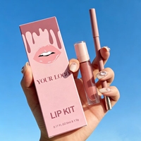 Kit Lèvres en Gros 2-en-1 : Rouge à Lèvres Liquide Longue Tenue, Gloss Végétalien et Crayon à Lèvres – Marque Privée