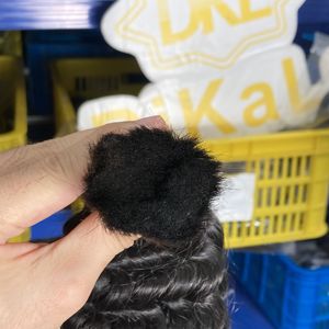 천연 생모 큐티클 정렬 브라질리언 헤어 공급업체, 도매 더블 드로운 익스텐션 헤어 번들 인모 - Product Image 4