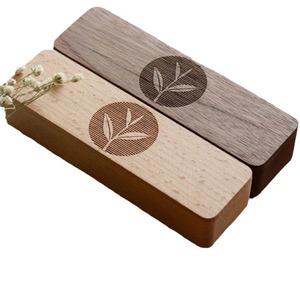 Portable Wooden <b>Tea</b> <b>Box</b> Small Mini Travel Size Black Walnut Solid Wood <b>Tea</b> Caddy Storage <b>Box</b> Traditional Style - Product Image 4
