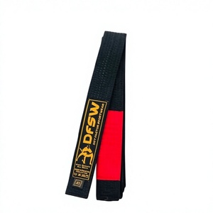 Cinturón de BJJ Personalizado OEM de Alta Calidad, 220g, Impresión por Transferencia de Calor, 100% Algodón Tejido Perla, Transpirable, de Secado Rápido, para Artes Marciales - Product Image 1
