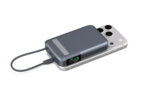 Power Bank Travel 2026 Trending 10000mAh 35W Pengisian Cepat Kabel Type-C Terintegrasi Braket Logam Tipis Baterai Eksternal Portabel