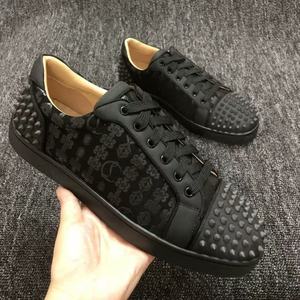 Zapatos de Tacón con Suela Roja CL al por Mayor, Zapatos de Tacón con Punta Redonda y Parte Superior de PU Premium, Ligeros, Envío Directo para Revendedores en EE. UU. - Product Image 3