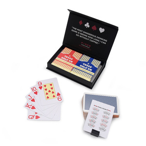 Cartes à jouer personnalisées créatives 57x87mm coins arrondis écologiques pour jeux de cartes et cadeaux promotionnels - Product Image 2