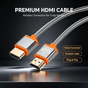 Câbles HDMI haute vitesse de qualité supérieure avec coque métallique 4K 3D 1080P Fabrication 1 <span class=keywords><strong>2</strong></span> 3 5 10 15 20 <span class=keywords><strong>25</strong></span> 30 mètres Câble HDMI - Product Image 2