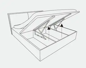 Sofa bed mechanism system pull up bracket hinges parallel storage rack sliding and lifting pull out folding sofa bed hinge