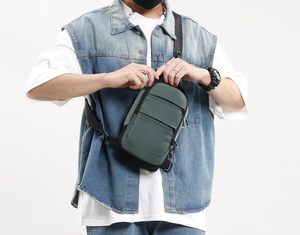 Lightweight Nylon Small Crossbody Sling <b>Bag</b> for <b>Men</b> Women Multi-Pocket Chest <b>Bag</b> with Roomy Space - Product Image 2