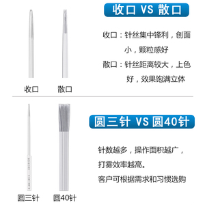 Lames de microblading nano jetables pour maquillage permanent manuel, aiguilles de tatouage des sourcils flexibles et tranchantes, fournitures pour stylo manuel PMU - Product Image 2