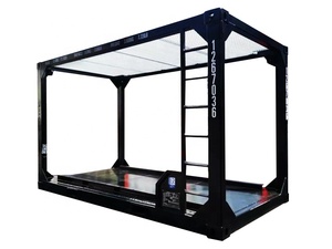 CSC dnv lr10ft 20ft <span class=keywords><strong>40ft</strong></span> 40hq Gói phẳng <span class=keywords><strong>container</strong></span> khung thép mở khung trượt - Product Image 4