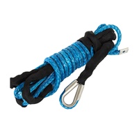 Câble de treuil en Dyneema marin, ligne de sécurité, manchon de protection pour le remorquage de camions, 0,12 x 25 m, accessoires de quincaillerie pour bateaux, yachts